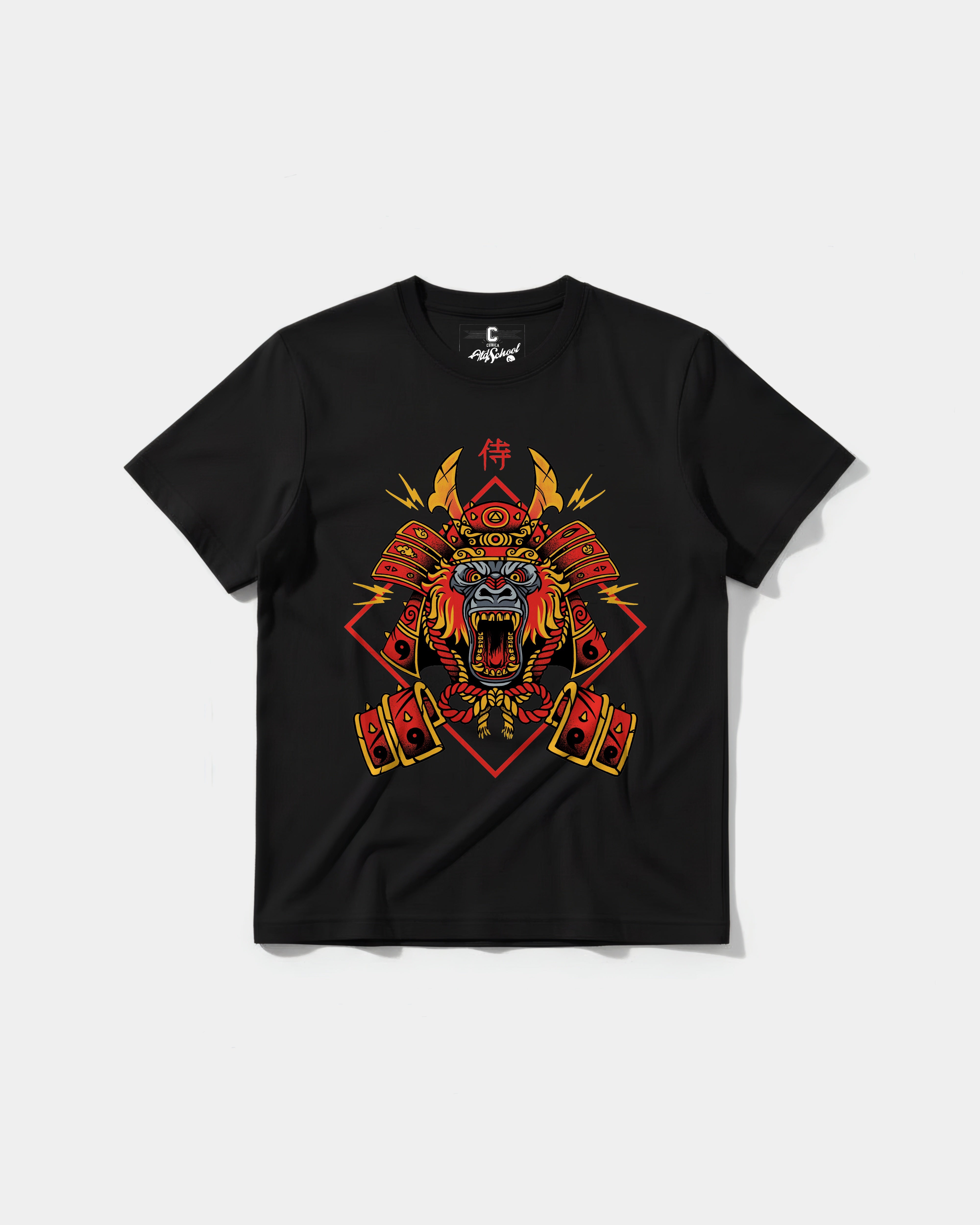Camiseta Gorilla Samurai Big Front Regular Basic