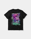 Camiseta Cubica Estelar Big Back Regular Basic Negro