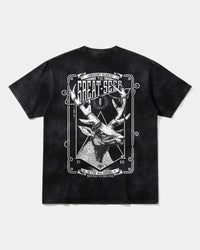 Camiseta The Seer Big Back Oversize Acid Negro