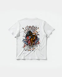 Camiseta The Savage Big Back Regular Basic Blanco