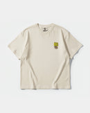 Camiseta Not For Chickens Pocket Front Oversize Basic Beige