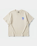 Camiseta Escapando Pocket Front Oversize Basic Beige