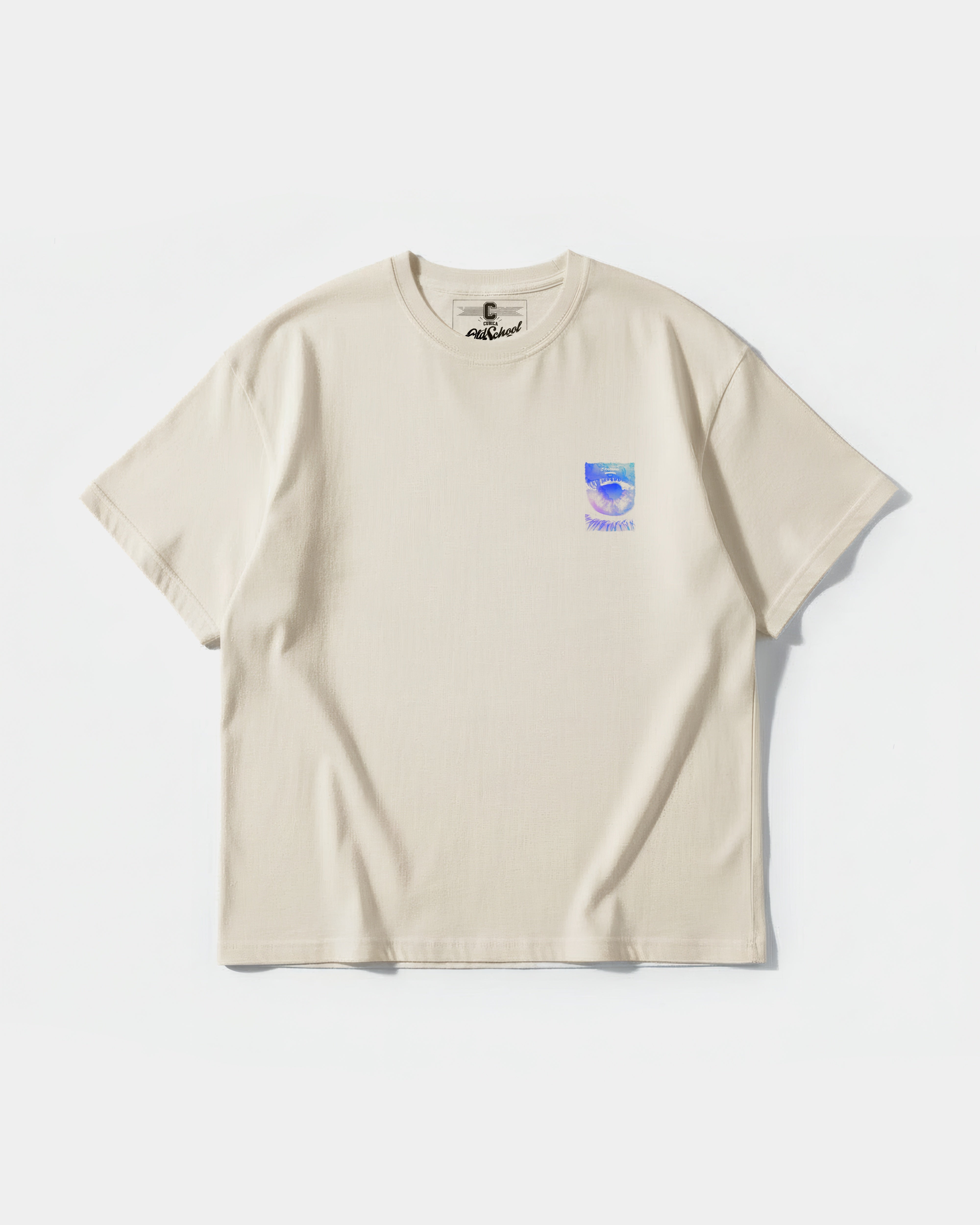 Escapando Pocket Front Oversize Basic T-shirt