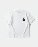 Camiseta Vacation2050 Pocket Front Oversize Basic Blanco