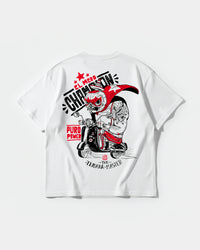 Camiseta The Tijuana Master Pocket Front Oversize Basic Blanco