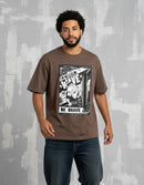 Modelo mide 1,78m y usa talla L