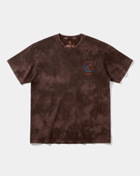 Camiseta Pizza Surf Big Front Oversize Acid Marron