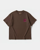 Camiseta Rise In Hell Pocket Front Oversize Basic Marron