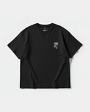 Camiseta Magic Owl Pocket Front Oversize Basic Negro