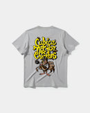 Camiseta Not For Chickens Big Back Regular Basic Gris