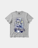 Camiseta Rock Da Body Big Front Regular Basic Gris