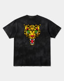Camiseta Leopard Big Back Oversize Acid Negro