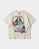Camiseta Fresh Drink Big Front Oversize Basic Beige