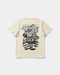 Camiseta Knockout Big Back Regular Basic Beige