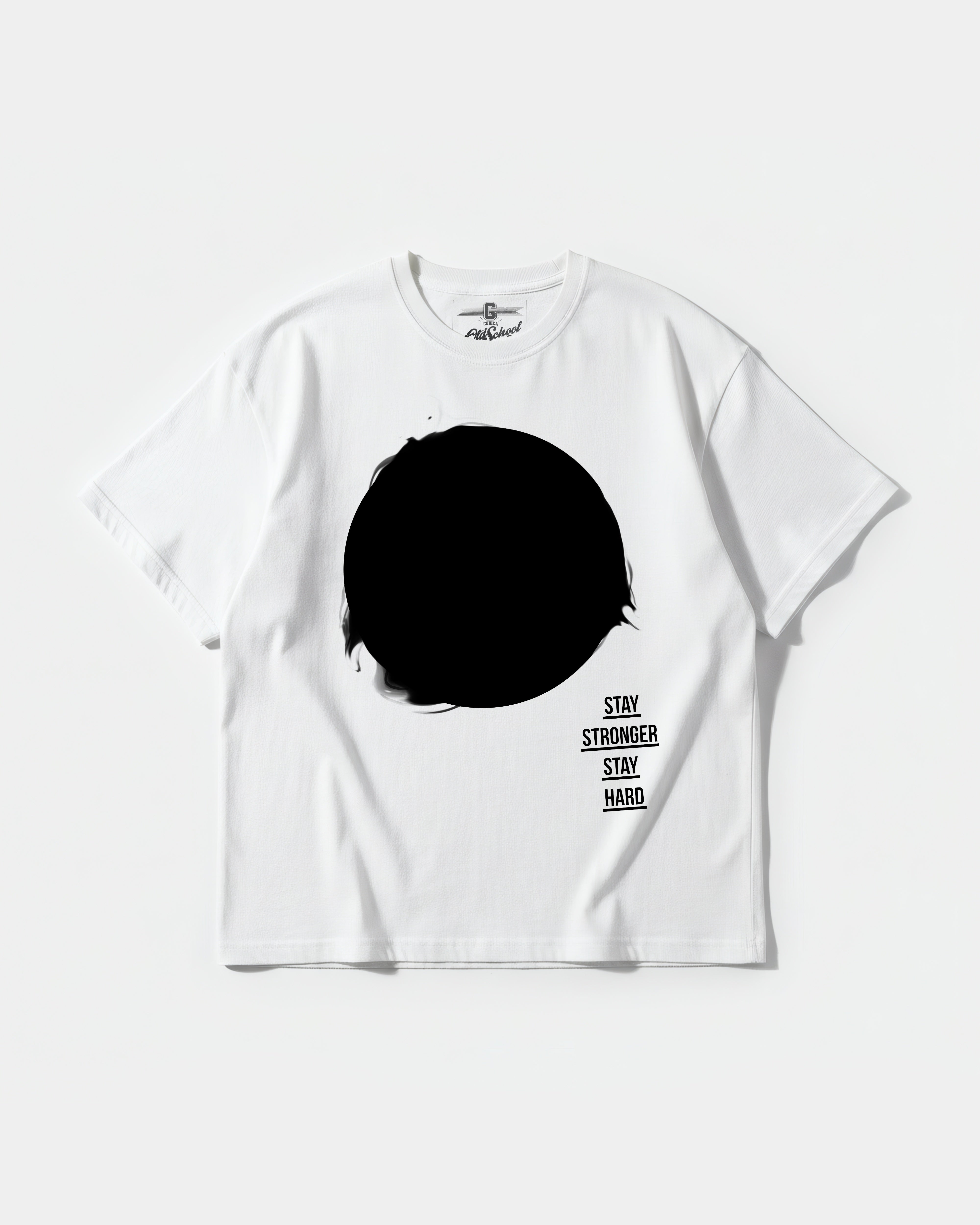 Camiseta Stay Stronger Big Front Oversize Basic