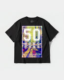 Camiseta Hong Kong Big Front Oversize Basic Negro