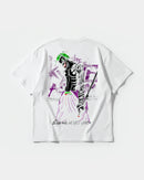 Camiseta Joker Yakuza White Big Back Oversize Basic Blanco