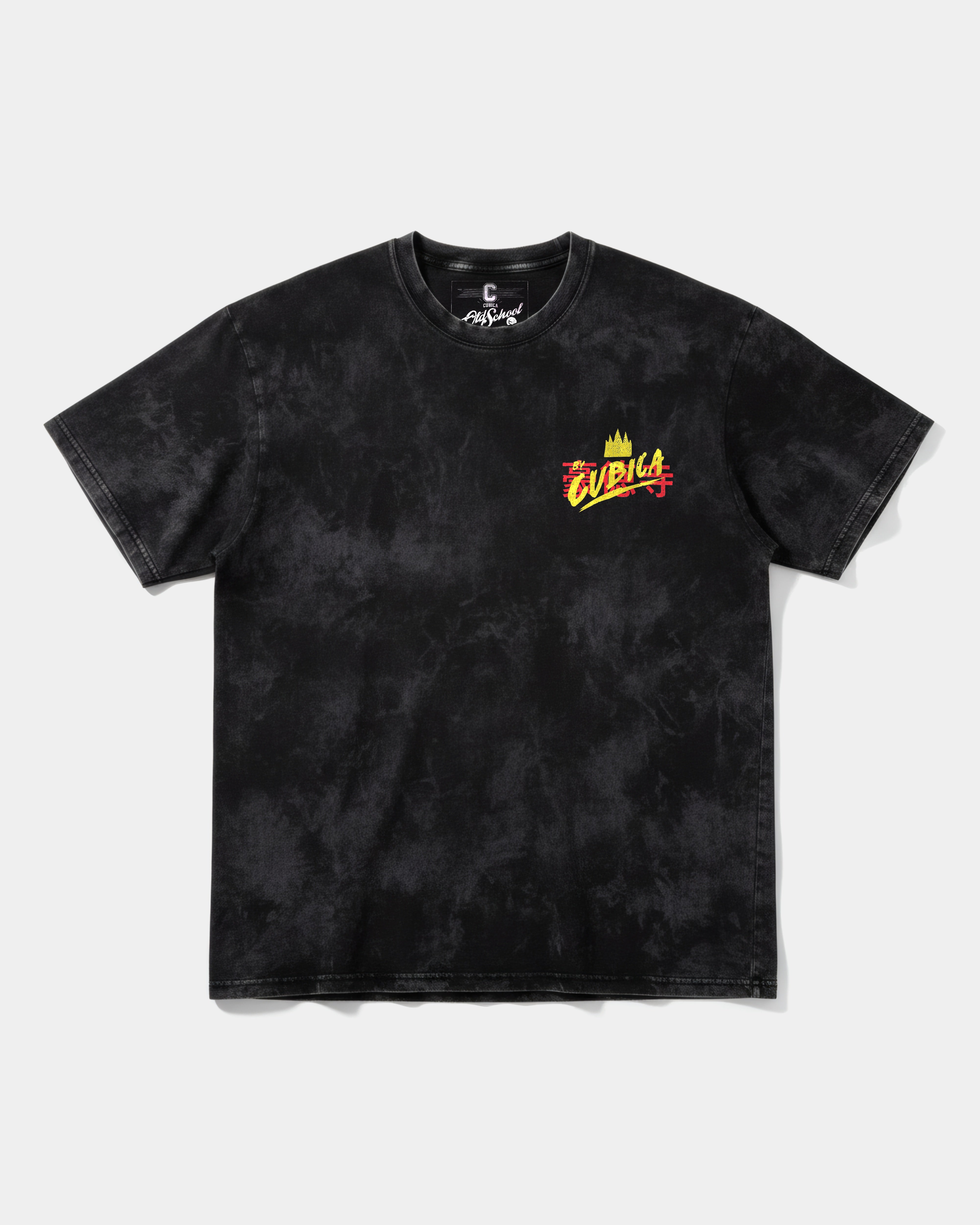 Camiseta Good Lucky Pocket Front Oversize Acid