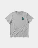 Camiseta Calentura Oso Polar Pocket Front Regular Basic Gris