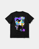 Camiseta Enjoy Sweet Play Big Back Regular Basic Negro