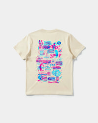 Camiseta Spicy Girl Big Back Regular Basic Beige