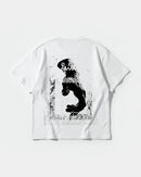 Camiseta Opbe Big Back Oversize Basic Blanco
