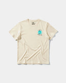 Camiseta Vodka Pocket Front Regular Basic Beige