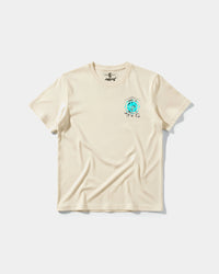 Camiseta Vodka Pocket Front Regular Basic Beige
