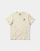 Camiseta Skull Tiger Pocket Front Regular Basic Beige