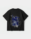 Camiseta Poseidon Big Back Oversize Basic Negro