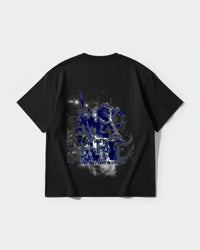 Camiseta Poseidon Big Back Oversize Basic Negro