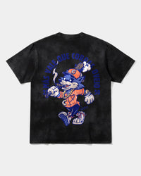 Camiseta Mas Vale Que Corras Pocket Front Oversize Acid Negro