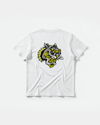 Camiseta Rockstar Tiger Big Back Regular Basic Blanco