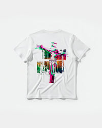 Camiseta Cristo Big Back Regular Basic Blanco