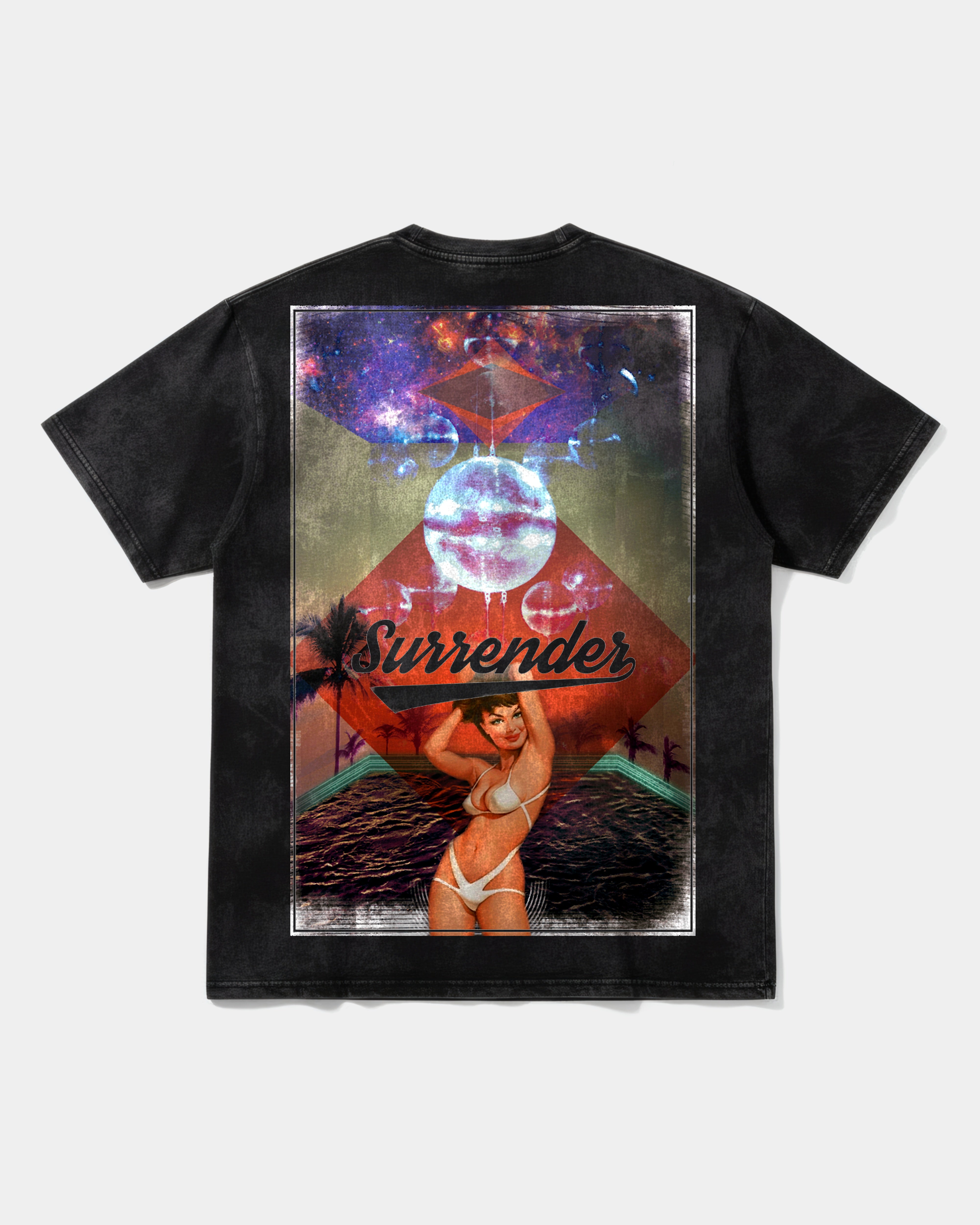 Camiseta Surrender Big Back Oversize Acid