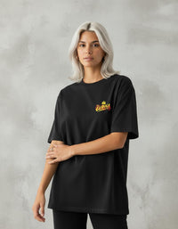 Modelo mide 1,64m y usa talla S