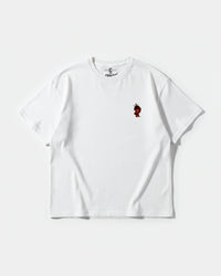 Camiseta Ungaunga Solo Pocket Front Oversize Basic Blanco