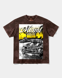Camiseta Miami 1994 Front Oversize Acid Marron