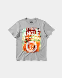 Camiseta The Perfect Angle Big Front Regular Basic Gris