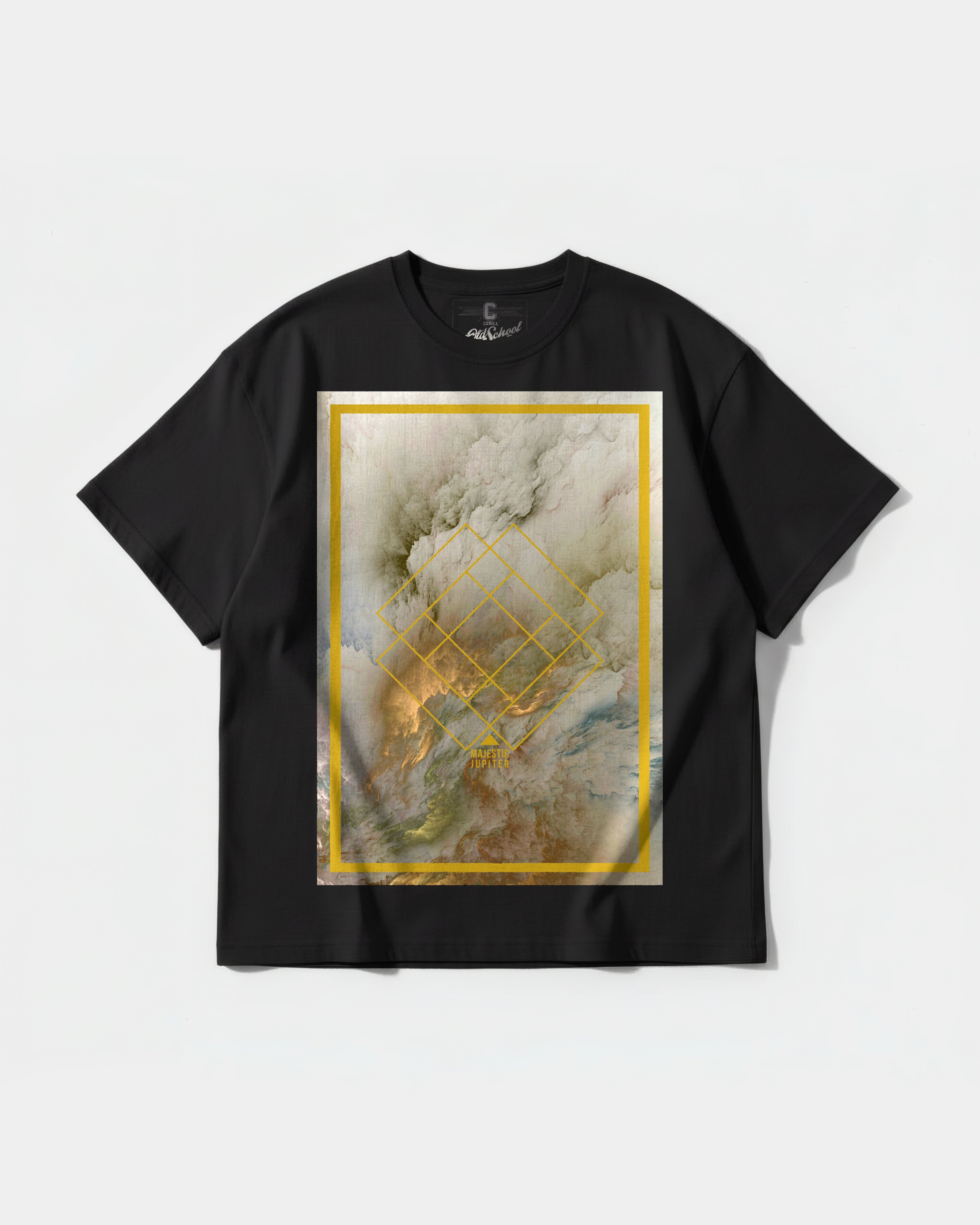 Camiseta Majestic Jupiter Big Front Oversize Basic