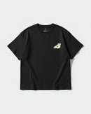 Camiseta Crazy Mouse Pocket Front Oversize Basic Negro