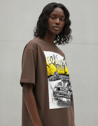 Modelo mide 1,65m y usa talla S