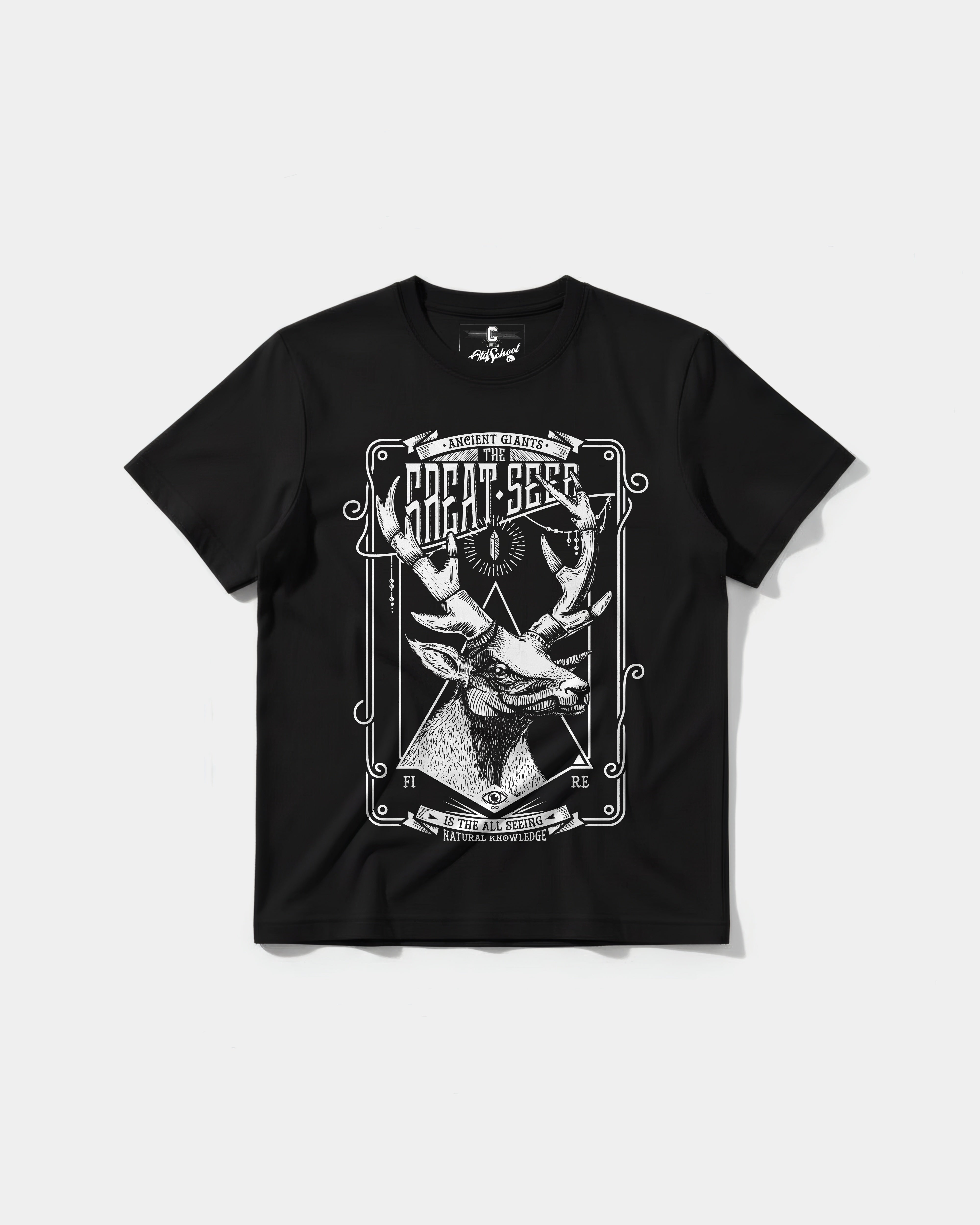 Camiseta The Seer Big Front Regular Basic