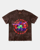 Camiseta Somos Skaters Big Front Oversize Acid Marron