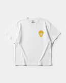 Camiseta Icono Africano Pocket Front Oversize Basic Blanco