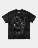 Camiseta Cubica Grateful Big Front Oversize Acid Negro