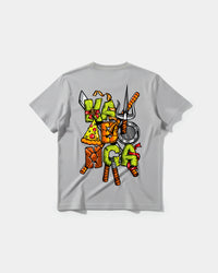 Camiseta Kawabonga Big Back Regular Basic Gris
