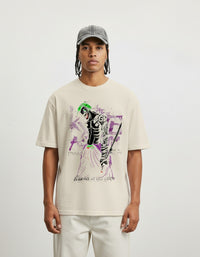 Modelo mide 1,82m y usa talla L