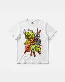 Camiseta Kawabonga Big Front Regular Basic Blanco