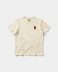 Camiseta Ungaunga Solo Pocket Front Regular Basic Beige